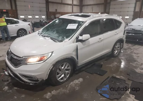 2015 Honda Cr-V Ex-L from USA, damaged, VIN 5J6RM4H70FL096850
